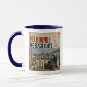 The Beach Buoys: a parody Mug