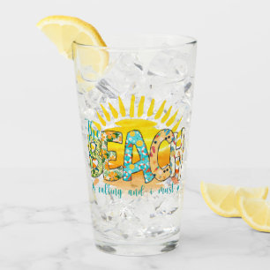 The Beach is Calling and I Must Go Glass