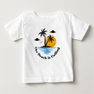 The Beach Is Calling Family Vacation T-Shirt