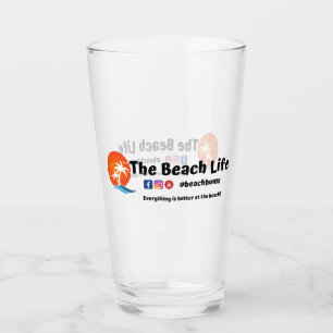 The Beach Life - Pint Glass