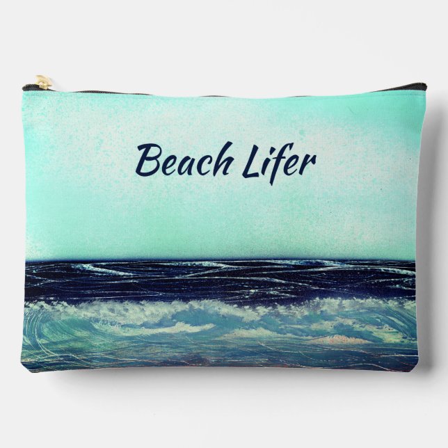 The Beach Lifer Accessory Pouch (Front)