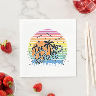 The Beach, Summer 2023 Napkin