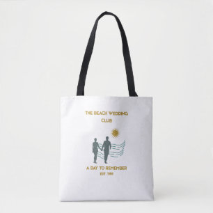 The Beach Wedding Club Ocean Luxury  Tote Bag