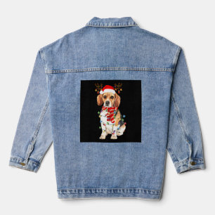 The Beagle Christmas Reindeer Christmas Lights
