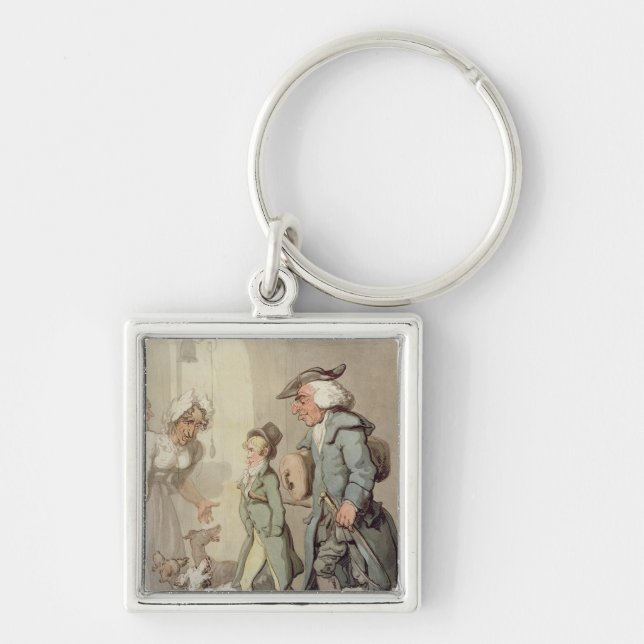 The Bear and Bear Leader Keychain (Front)