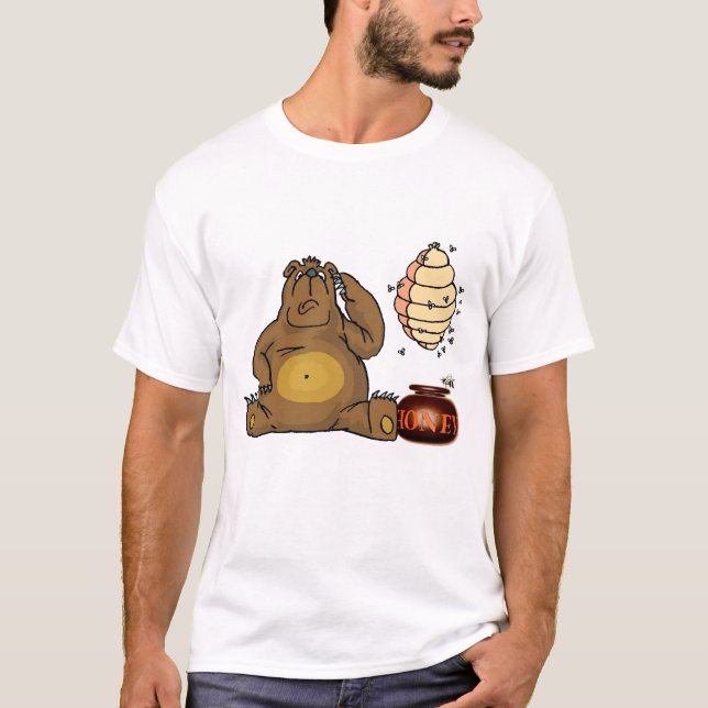 The Bear and The Bees T-Shirt (Front)