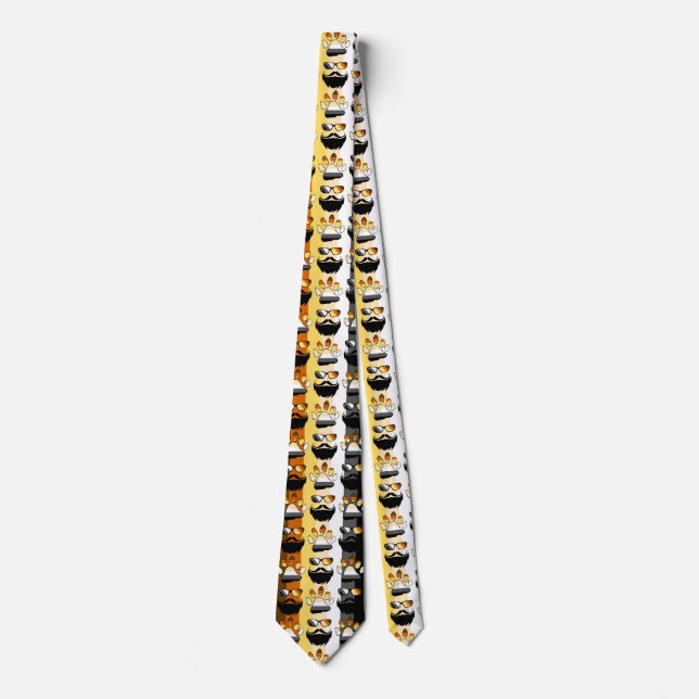 the Bear Geek's Bear Pride Tie (Front)
