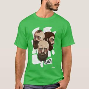 The Beard Gods Beard Lovers Dont Shave Funny Beard T-Shirt