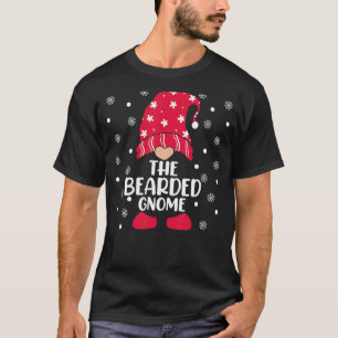 The Bearded Gnome Matching Family Christmas Pajama T-Shirt
