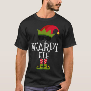 The Beardy Elf Costume Matching Family Group Chris T-Shirt