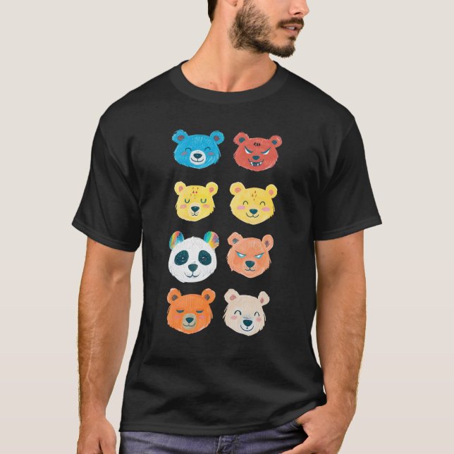 The Bears of Personality  T-Shirt (Front)