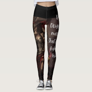 The Beast Beyond My Mask Leggings
