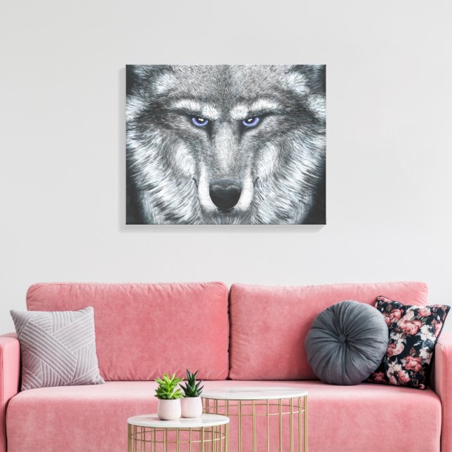 The Beast Canvas Print (Insitu(LivingRoom))