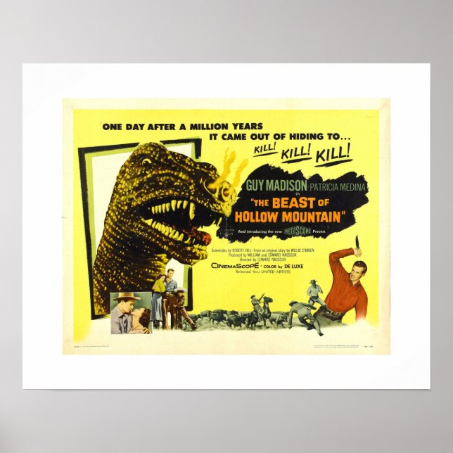 The Beast of Hollow Mountain Poster (Front)