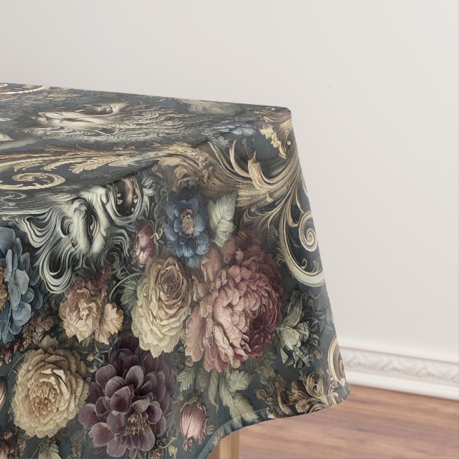 The Beast Within – Gothic Large Pattern Tablecloth (In Situ)