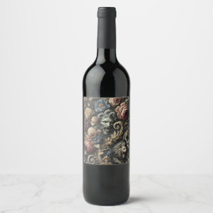 The Beast Within – Gothic Victorian Wine Label