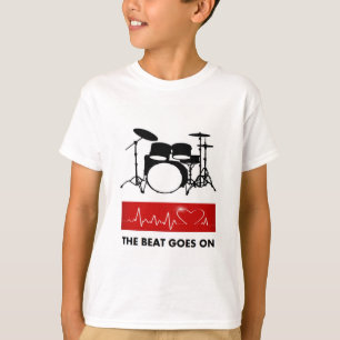 The Beat of a Drummer's Heart T-Shirt