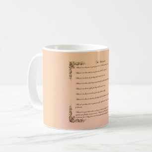 The Beatitudes Coffee Mug