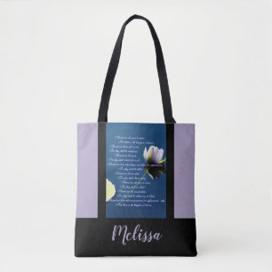 The Beatitudes Large Tote Bag