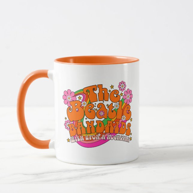 The Beatle Bandaids Mug (Left)