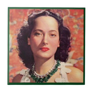 the beauteous Merle Oberon Tile
