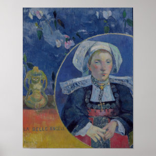 The Beautiful Angel , 1889 Poster
