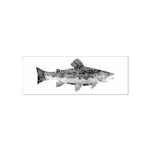 The Beautiful Brook Trout Self-inking Stamp