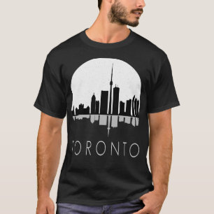 The beautiful city of Toronto Ontario textured 1 T-Shirt