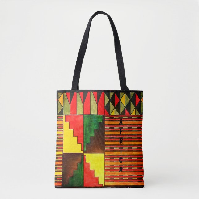 The Beautiful Colours of Africa Tote Bag (Front)