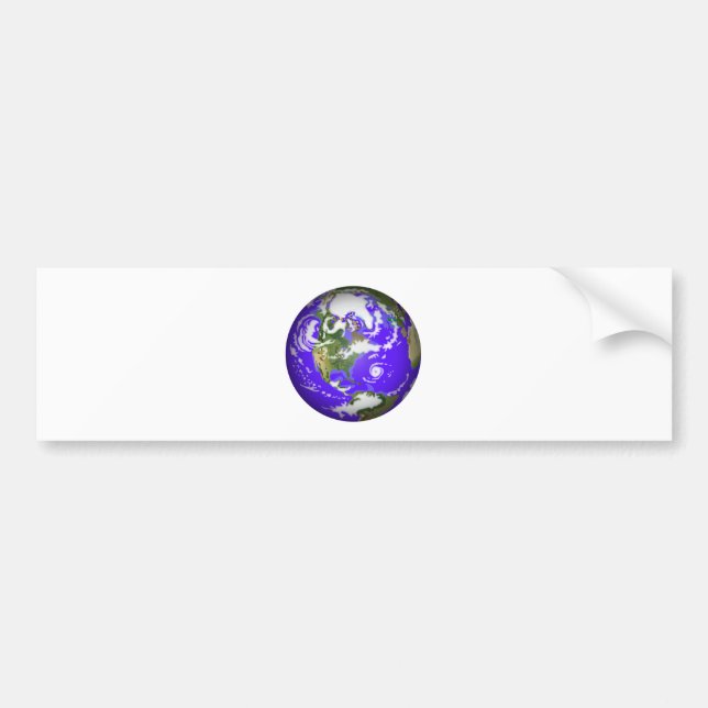The Beautiful Earth Bumper Sticker (Front)