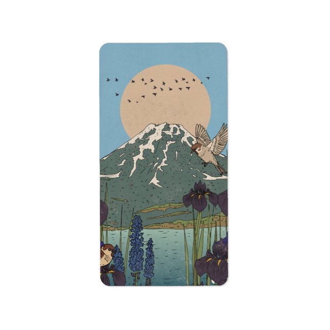 The Beautiful Landscape Label (Front)