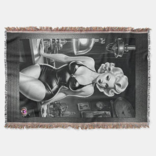 The Beautiful Look Of Science by Xzendor7 Throw Blanket