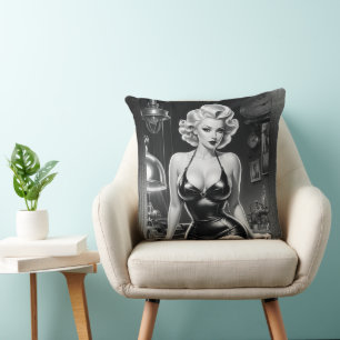 The Beautiful Look Of Science by Xzendor7 Throw Pillow