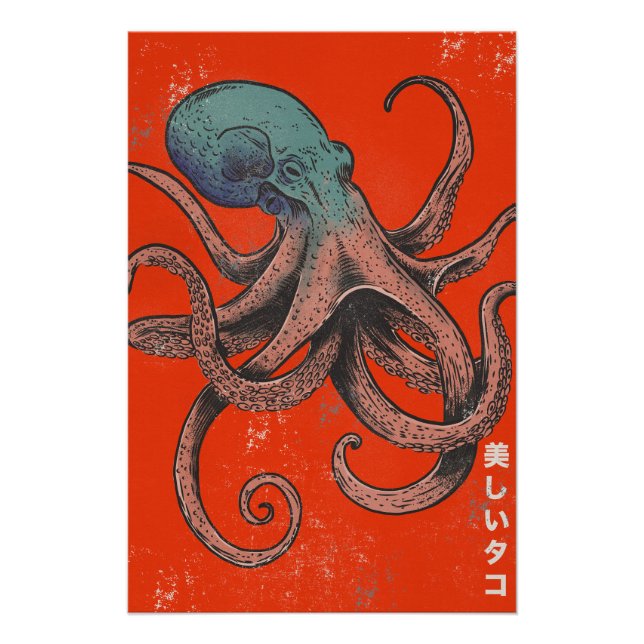 The Beautiful Octopus Poster (Front)
