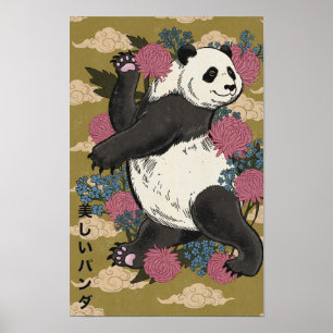 The Beautiful Panda Poster