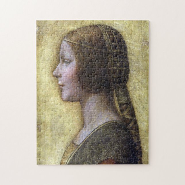 The Beautiful Princess, Leonardo da Vinci Jigsaw Puzzle (Vertical)