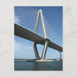 The Beautiful Ravenel Bridge Postcard