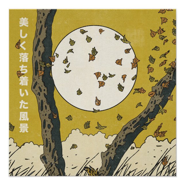 The Beautiful Relaxing Landscape Poster (Front)