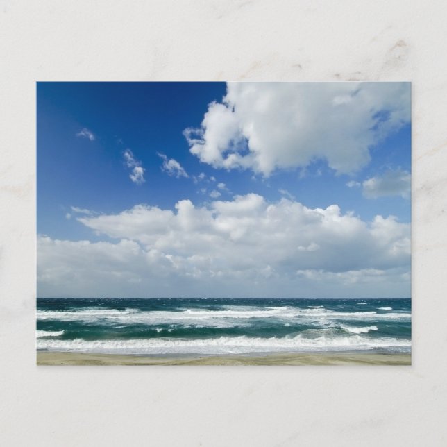 The beautiful sea in Sardinia Postcard (Front)