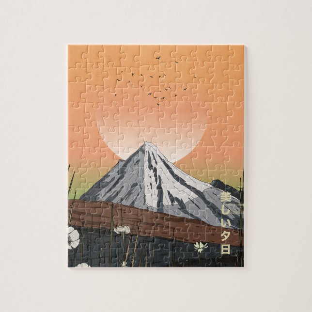 The Beautiful Sunset Jigsaw Puzzle (Vertical)