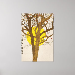 The Beautiful Willow Tree Canvas Print