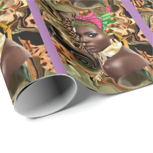 The Beauty Of An African Jungle Flower Wrapping Paper