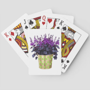 The Beauty of Houseplants and Flowers Playing Cards