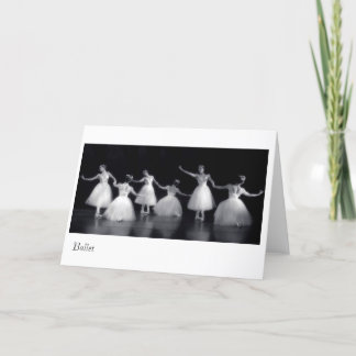 The Beauty Of It All, Ballet Card