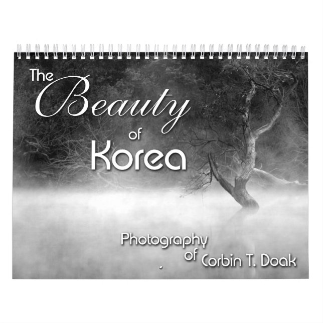 The Beauty of Korea Calendar (Cover)