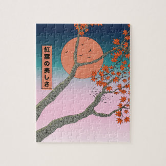 The beauty of maple leaves jigsaw puzzle