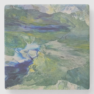 The beauty of nature stone coaster