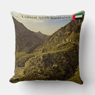 The  beauty of nature throw pillow