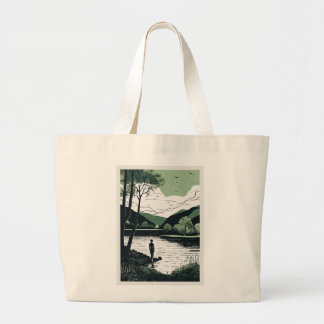 The Beauty of Nature's Serenity Large Tote Bag
