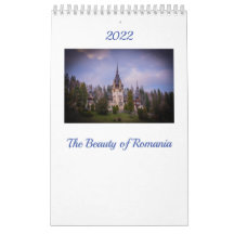 The Beauty of Romania, Single Page Calendar